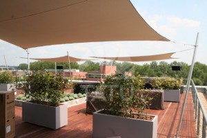 Tetőterasz napvitorla 10